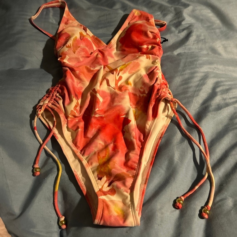 Vibrant Floral One-Piece Swimsuit